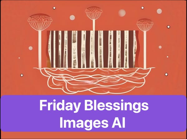 Share Blessings with Friday Blessings Images AI