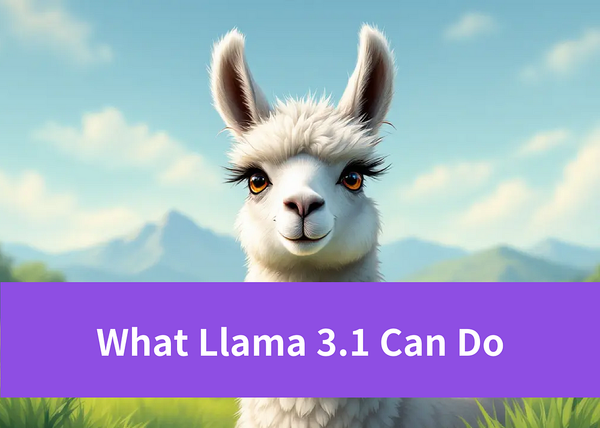 What Llama 3.1 can do